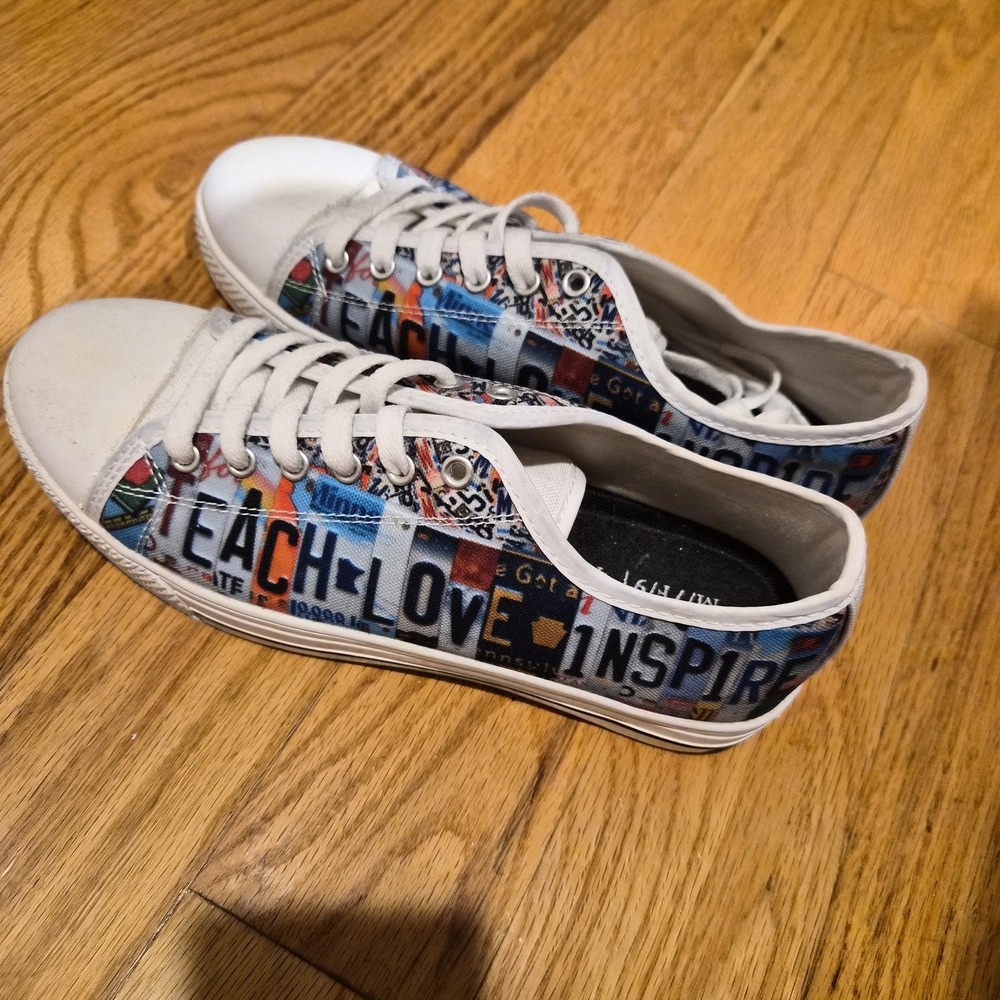Colorful Teacher Sneakers